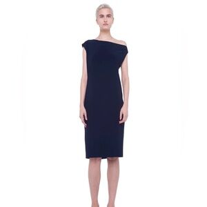 Norma Kamali drop shoulder dress